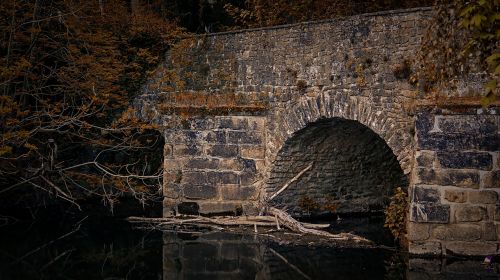 bridge stone bridge river