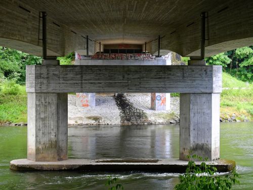 bridge river water