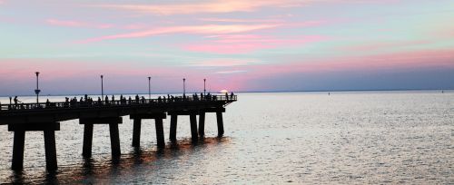 bridge sunset travel