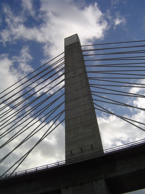 bridge cable-stayed bridge structure
