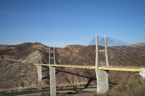 bridge mexico mountains