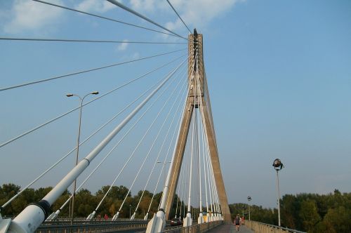 bridge warsaw architecture