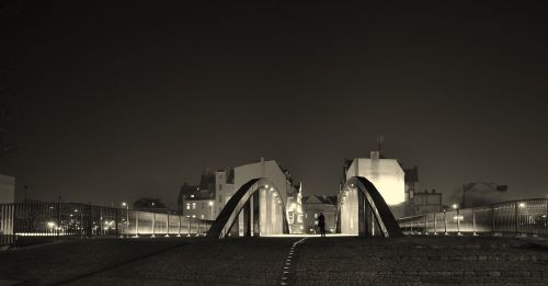 bridge evening monuments