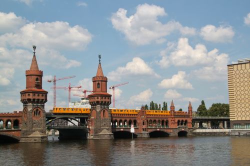 bridge oberbaumbrücke river