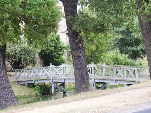 bridge  footbridge  water