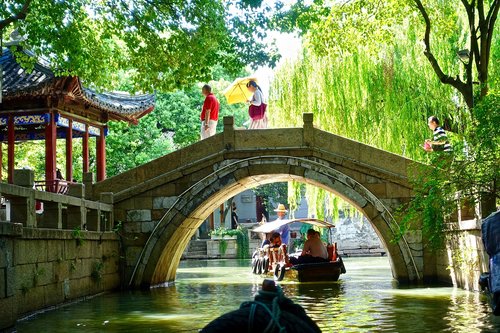 bridge  china  canal