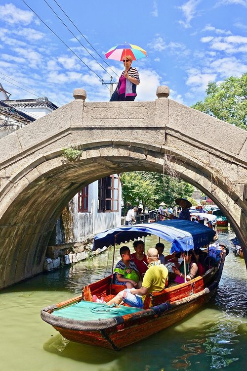 bridge  china  umbrella