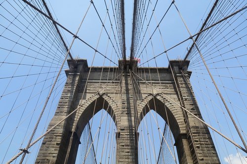 bridge  brooklyn bridge  new york