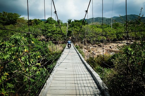 bridge  suspension bridge  beauty