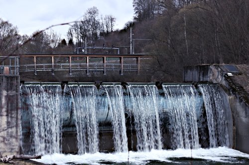 bridge  water  river