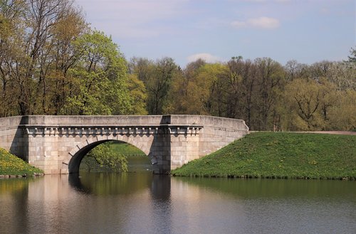 bridge  park  landscape