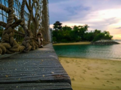 bridge sand outdoor