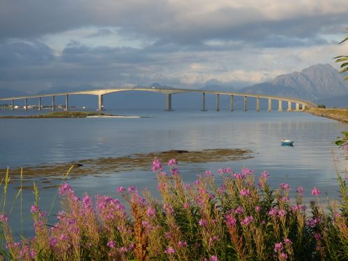 bridge landscape lofoten