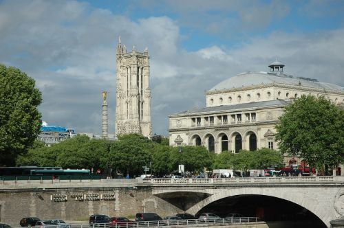 bridge paris architecture