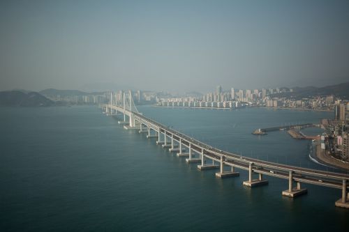 bridge landscape busan