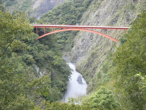 bridge bungee landscape