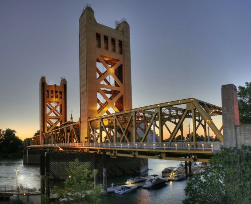 bridge river tower bridge