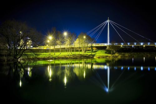 bridge night architecture