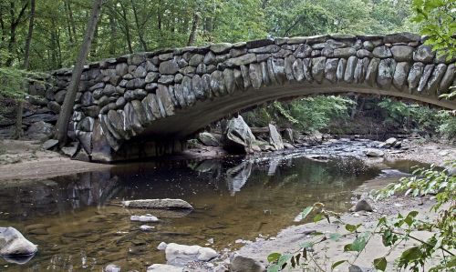 bridge stream creek