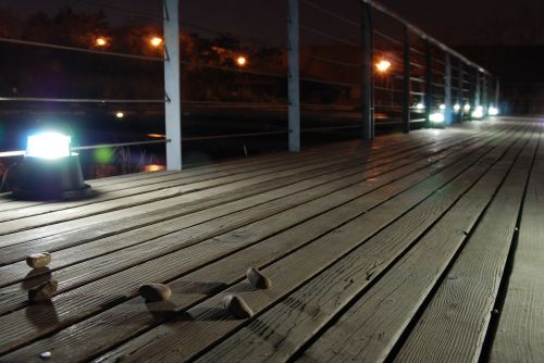 bridge light stone