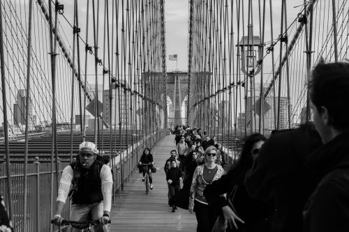 bridge pedestrians architecture