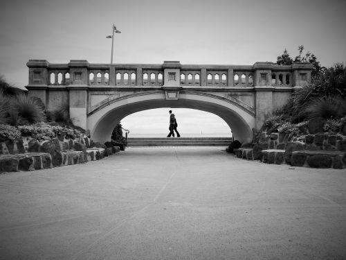 bridge sea promenade