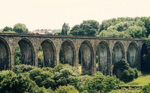 bridge railway wales