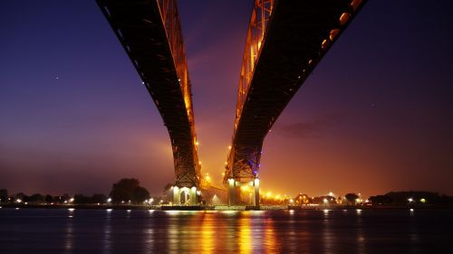 bridge bridge over water highway