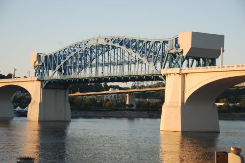 bridge chattanooga sunrise