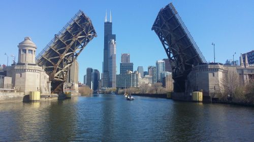 bridge chicago architecture