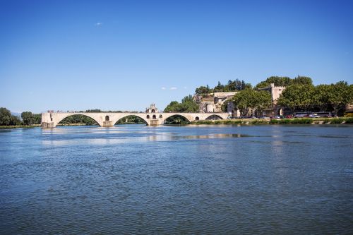 bridge of avignon vaucluse france