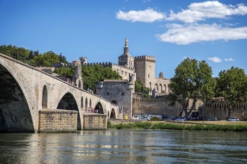 bridge of avignon vaucluse france