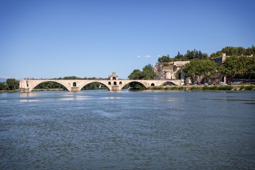bridge of avignon vaucluse france