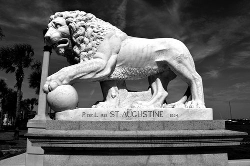 bridge of lions  historic  st augustine