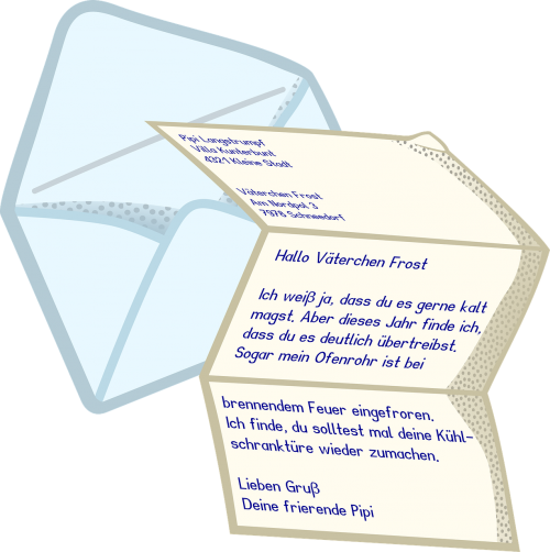 brief envelope letter