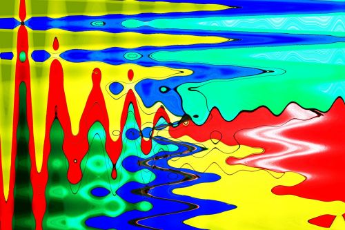 Bright Colours Abstract