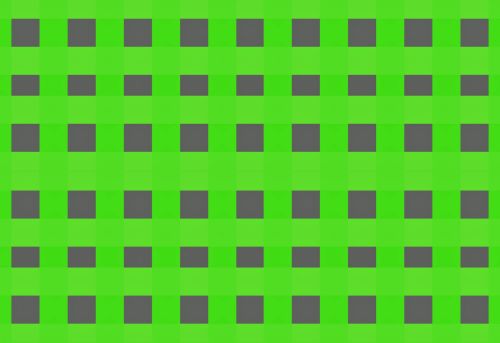 Bright Green Grid And Grey Blocks