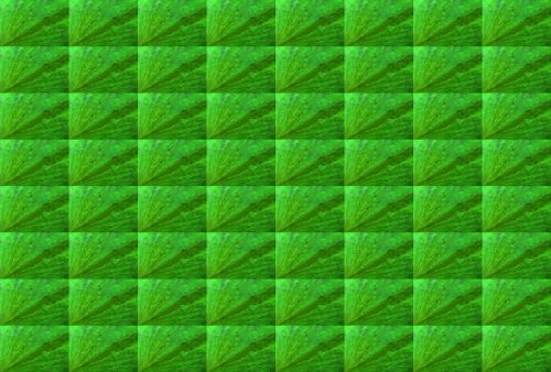 Bright Green Slanted Pattern