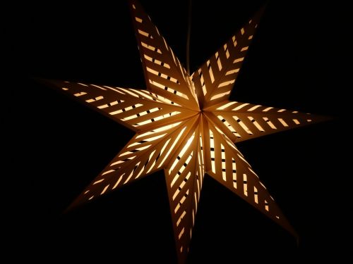 bright star star decoration
