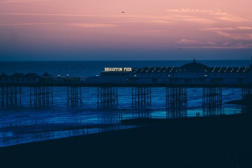 brighton pier water