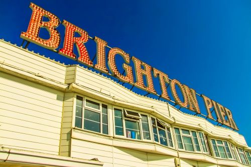 brighton pier the inscription building