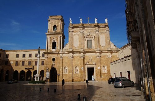 brindisi  the cathedral  puglia