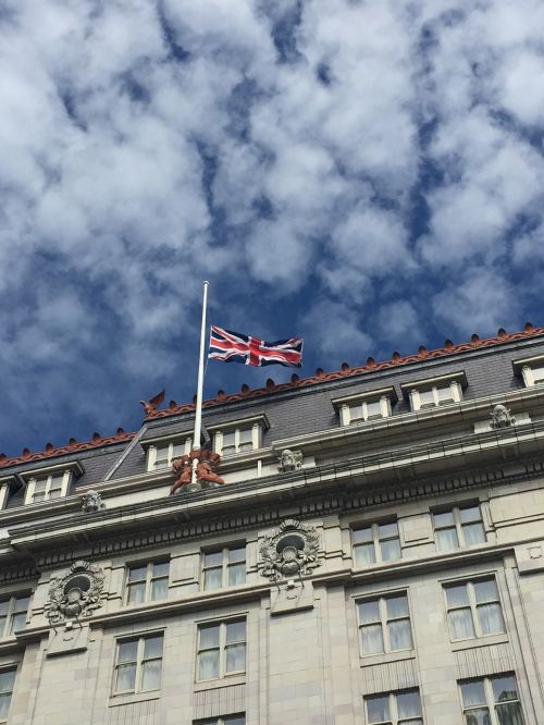 british flag london