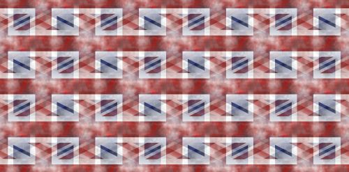 British Flag Collage