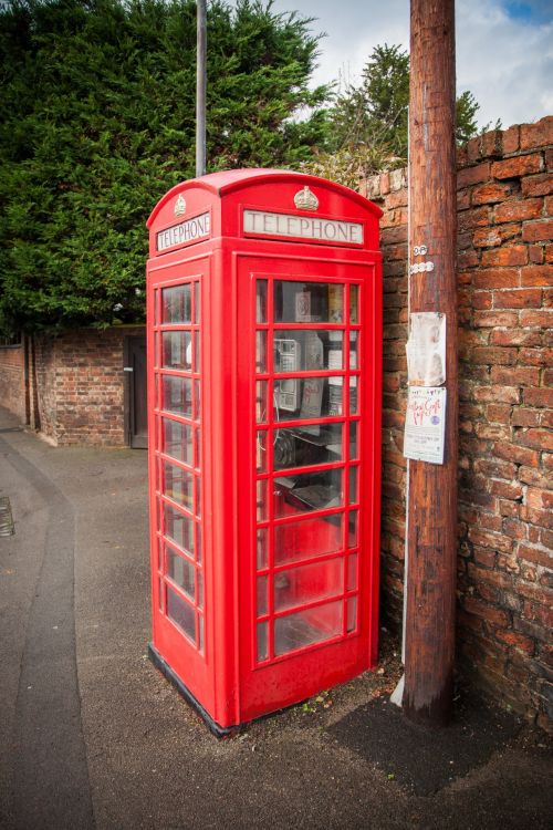 British Red Public Telephone Box