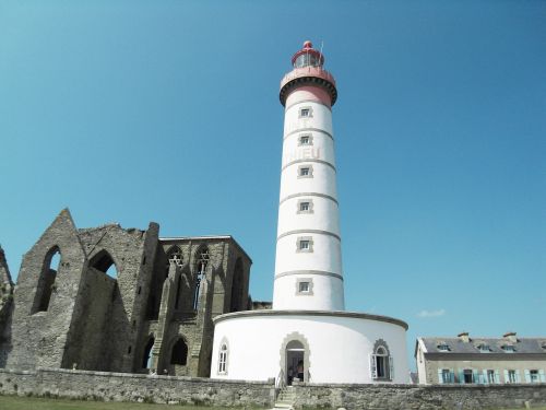 brittany lighthouse atlantic coast