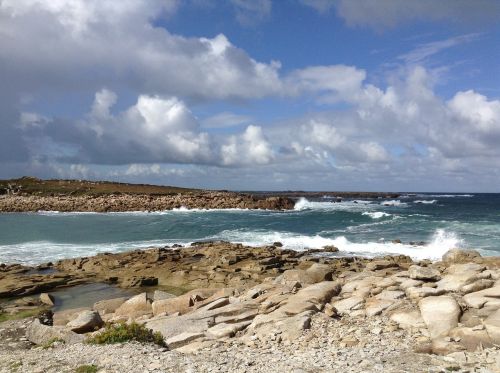 brittany coast sea