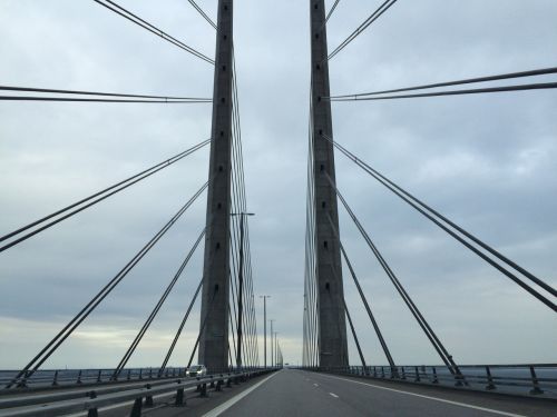 the öresund bridge bro road