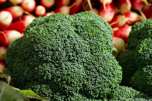 broccoli radish vegetables