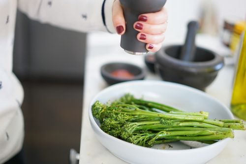 broccolini kitchen cooking